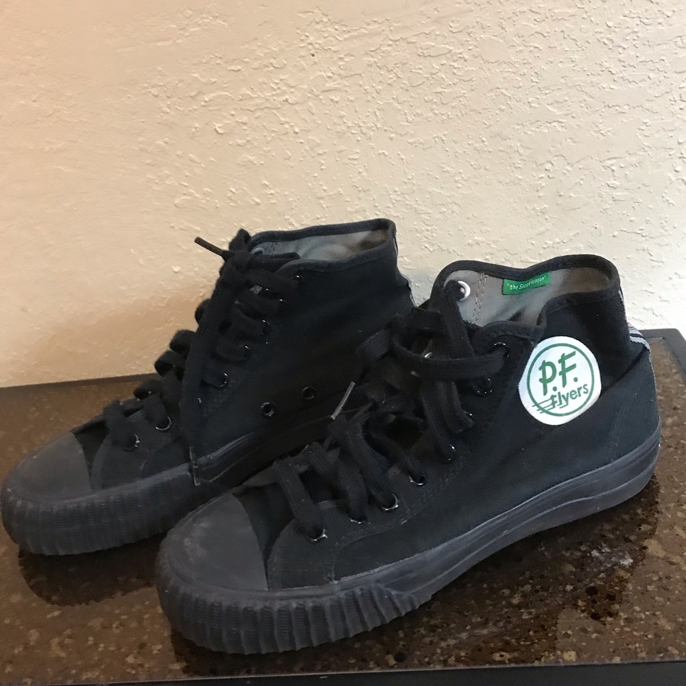 P.F. Flyers sandlot high top skater shoes